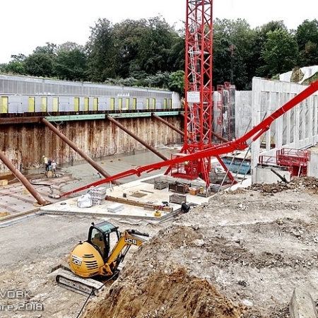 Construction gymnase Marcel Sembat - Sotteville-lès-Rouen